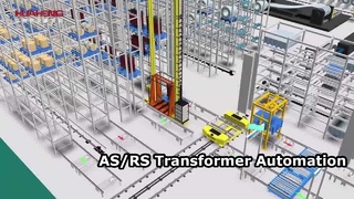 HUAHENG High-Efficiency AS/RS Solution: Transformer Industry Case Study